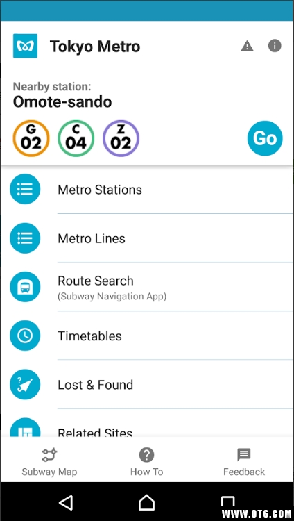 Tokyo Metro App for tourists(ձ|F)1.1.1°؈D0