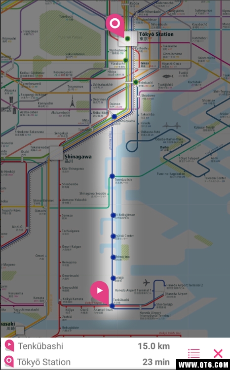 Tokyo Rail Map(|F·؈D)1.4°؈D2