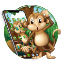 Kawaii Cute Brown Cartoon Monkey Theme(ɰɫͨ)