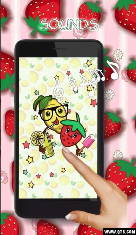 Kawaii Summer Fruits Live Wallpaper(ļˮֽ̬)1.2׿ͼ0