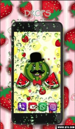 Kawaii Summer Fruits Live Wallpaper(ļˮֽ̬)ͼ1