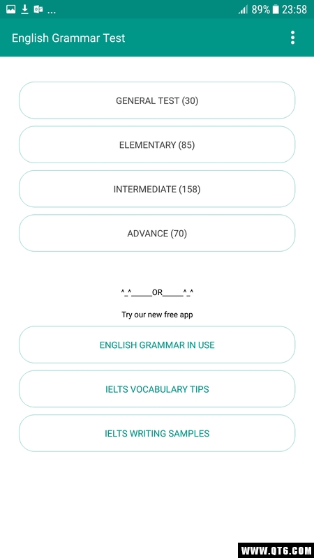 English Grammar Test(4000Ӣ﷨)1.0.1׿ͼ2