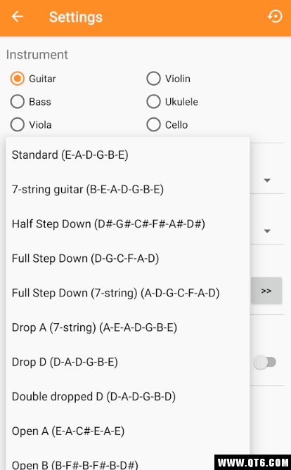 Guitar and Violin Tuner(С{(dio))1.6.2׿؈D1