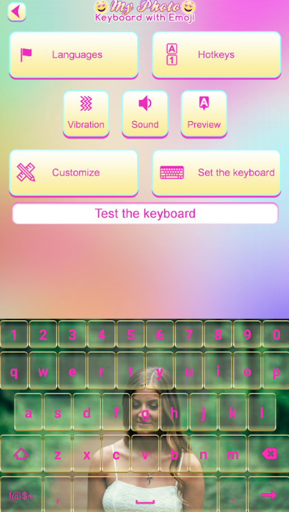 My Photo Keyboard with Emoji(Ƭ)3.3.3׿ͼ2