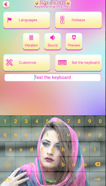 My Photo Keyboard with Emoji(Ƭ)3.3.3׿ͼ4