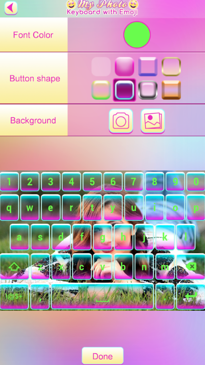 My Photo Keyboard with Emoji(Ƭ)3.3.3׿ͼ1