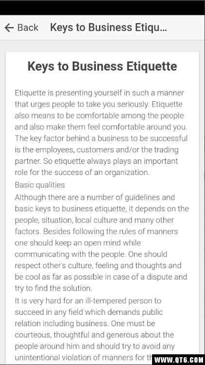 Business Etiquette(칫)1.0ֻͼ2