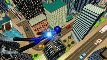 Super Stickman Hero: Gangster Crime City Battle(Ӣۺڰﷸ֮ս)ͼ0