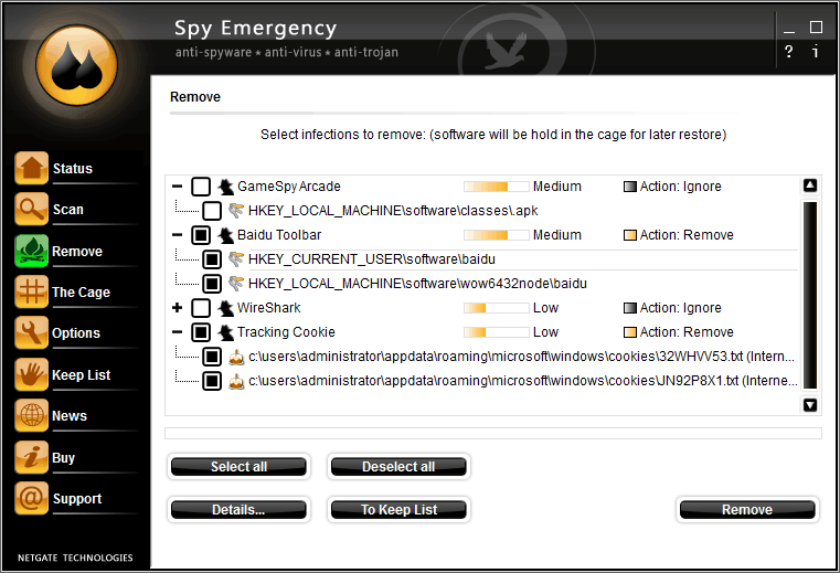 NETGATE Spy Emergency 201925.0.510.0עͼ0