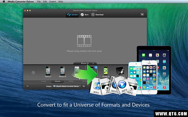 iSkysoft iMedia Converter DeluxeýwӰƬʽD(zhun)Q11.1.0.224°؈D0