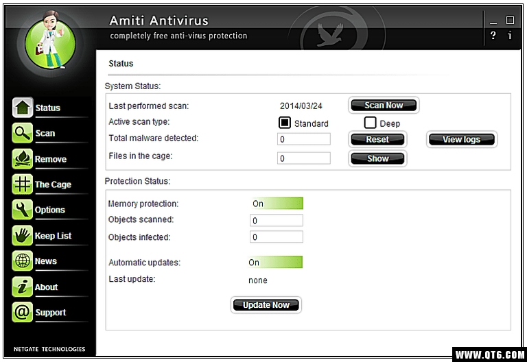 NetGate Amiti Antivirus 2019ȫ25.0.540رͼ0