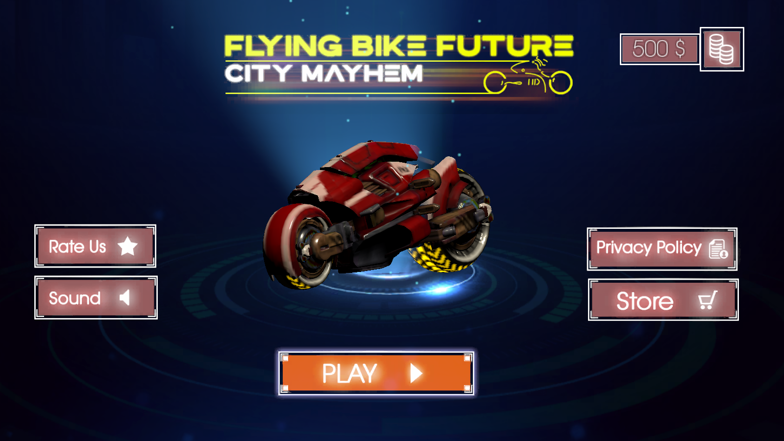 Flying Bike Future City Mayhem(δ(li)yw܇(ch)ٷ)1.1׿؈D3