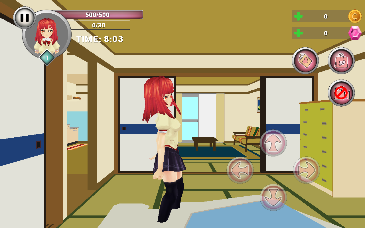 Anime High School Simulator(ģMiƃ(ni)ُ)2.4׿؈D0