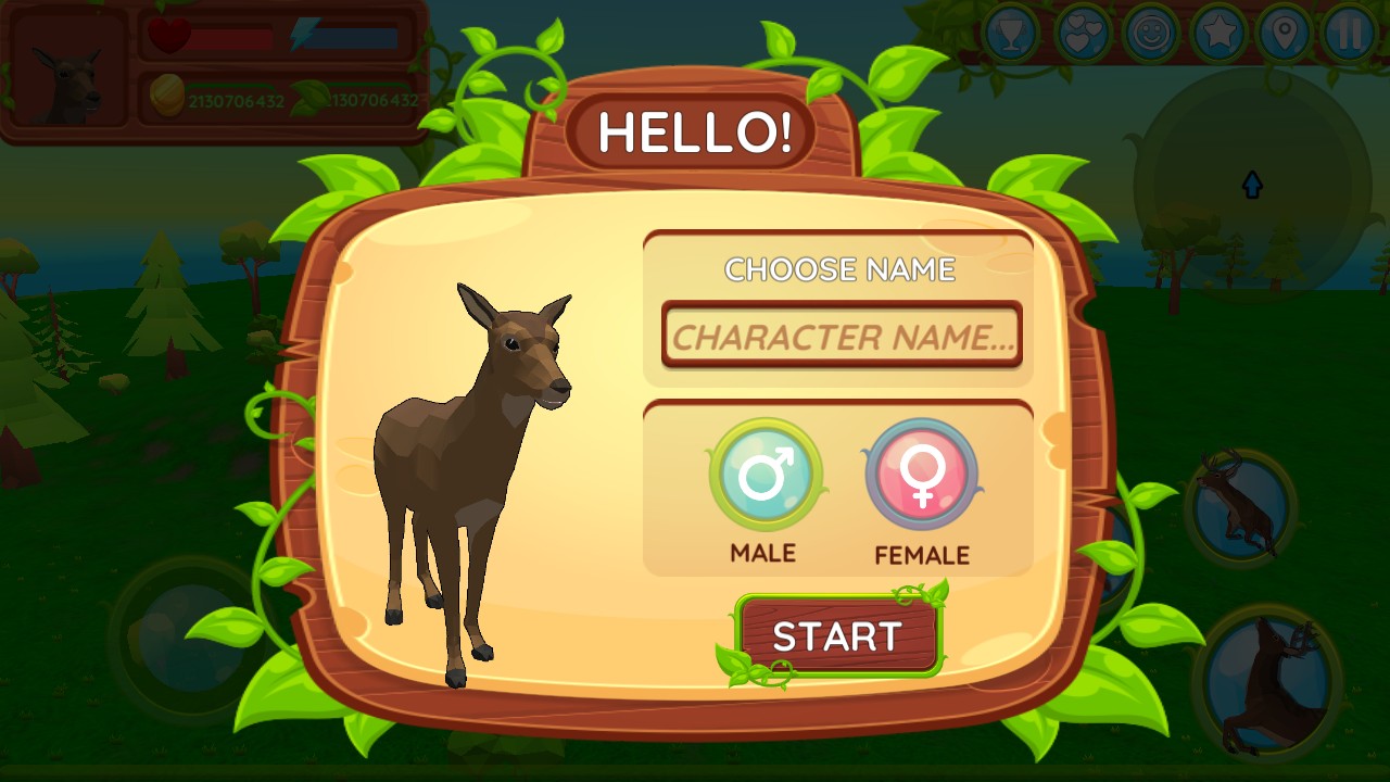 Deer Simulator - Animal Family(¹ģͥ޽Ұ)1.166׿ͼ2