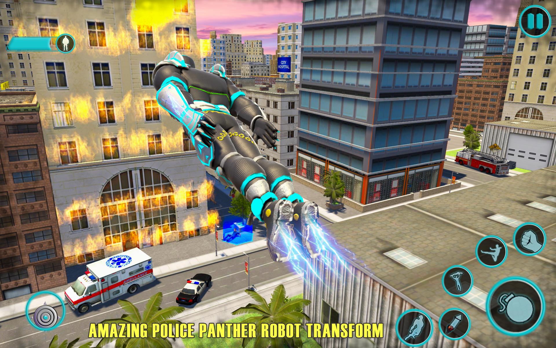 Panther Robot Battle City Rescue Games(wC(j)˟o(w)؛Ű)2.4׿؈D1