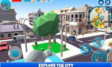 Raccoon Adventure: City Simulator 3D(ģ޽Ұ)1.024ͼ0