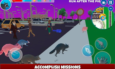 Raccoon Adventure: City Simulator 3D(ģ޽Ұ)1.024ͼ1