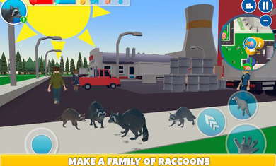 Raccoon Adventure: City Simulator 3D(ģ޽Ұ)1.024ͼ2