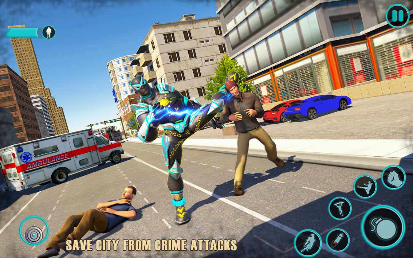 Panther Robot Battle City Rescue Games(wC(j)Ӣ۟o؛Ű)2.4׿؈D0