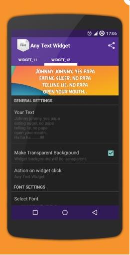 Any Text Widget(jin)ıСٷ2.9׿؈D0