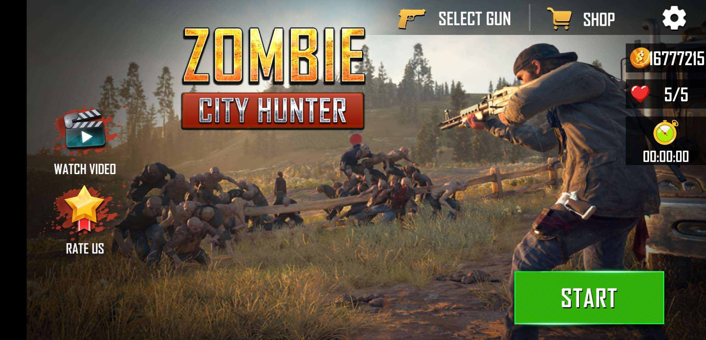 Zombie City Hunter(l(wi)нʬo؛Ű)1.0׿؈D0