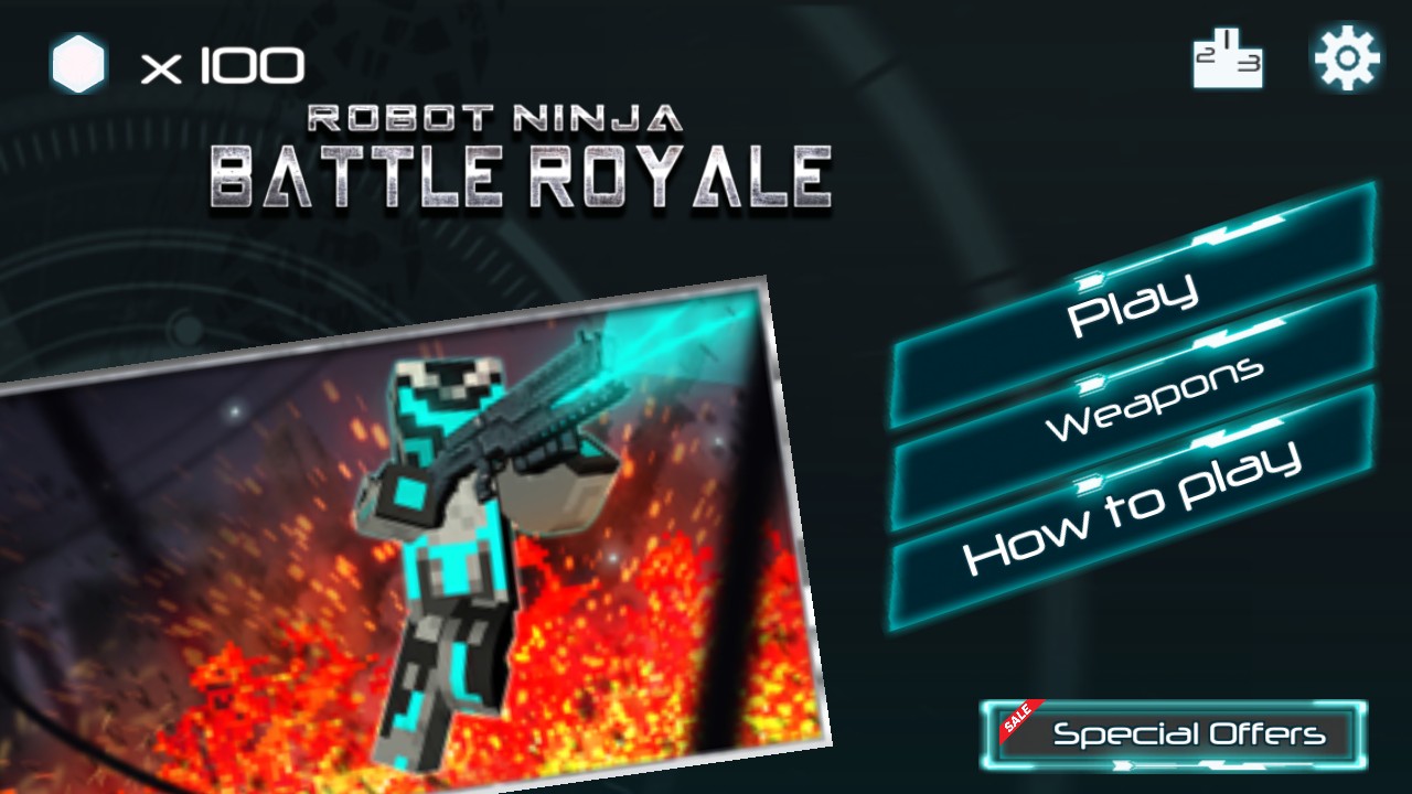 Robot Ninja Battle Royale(Cߴ(zhn)Ҕ˲)1.48׿؈D2