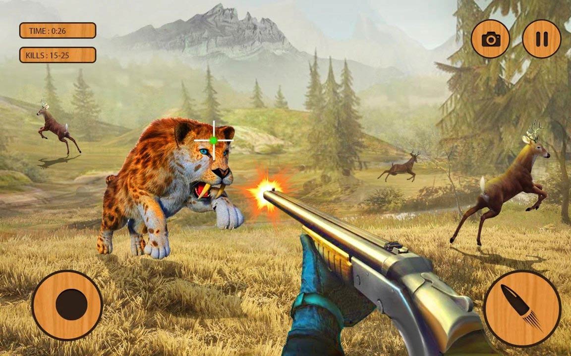 Wild Animal Hunting Game:Jurassic World Hunter Sim((dng)C˴؛Ű)1.0.14׿؈D2