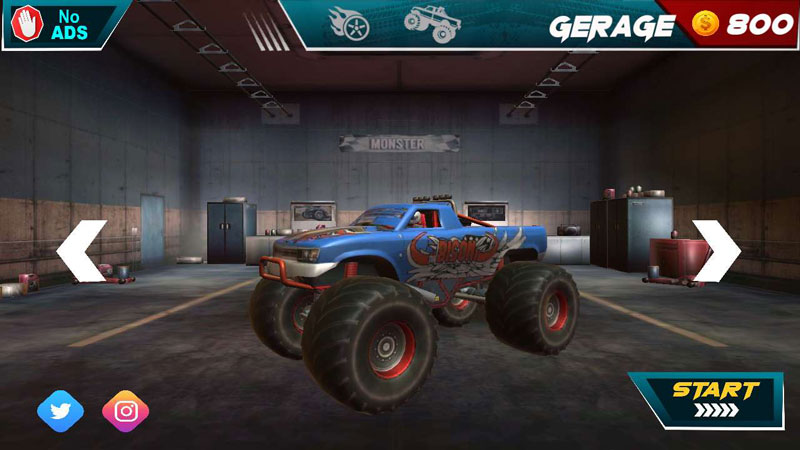 Monster Truck Stunt Racing(￨܇Αo޽Ű)2.1׿؈D1