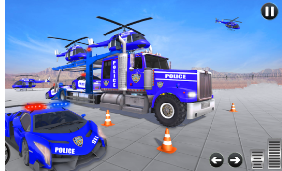 Police Transport Helicopter Simulator(\ݔֱCģMٷ)1.1׿؈D0