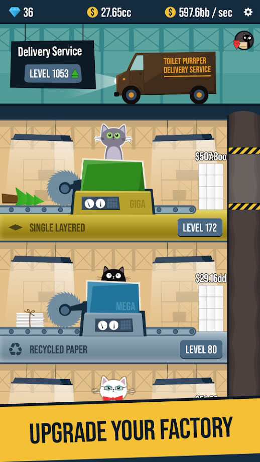 Toilet Paper Factory Idle(el(wi)S؛Ű)2.9׿؈D0