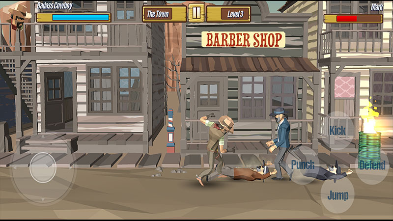 Cowboys Vs. Gangs: Wild West Street Fighting(zhn)񶷽iȫP(gun)棩1.28׿؈D1