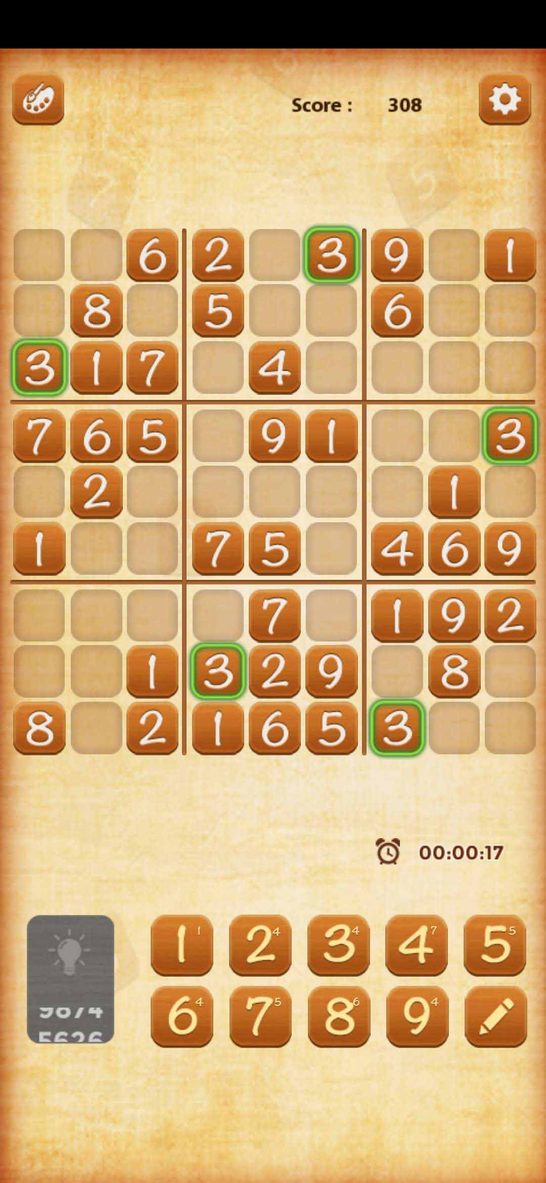 Sudoku Numbers Puzzle(ʦʾ)4.7.61׿ͼ1