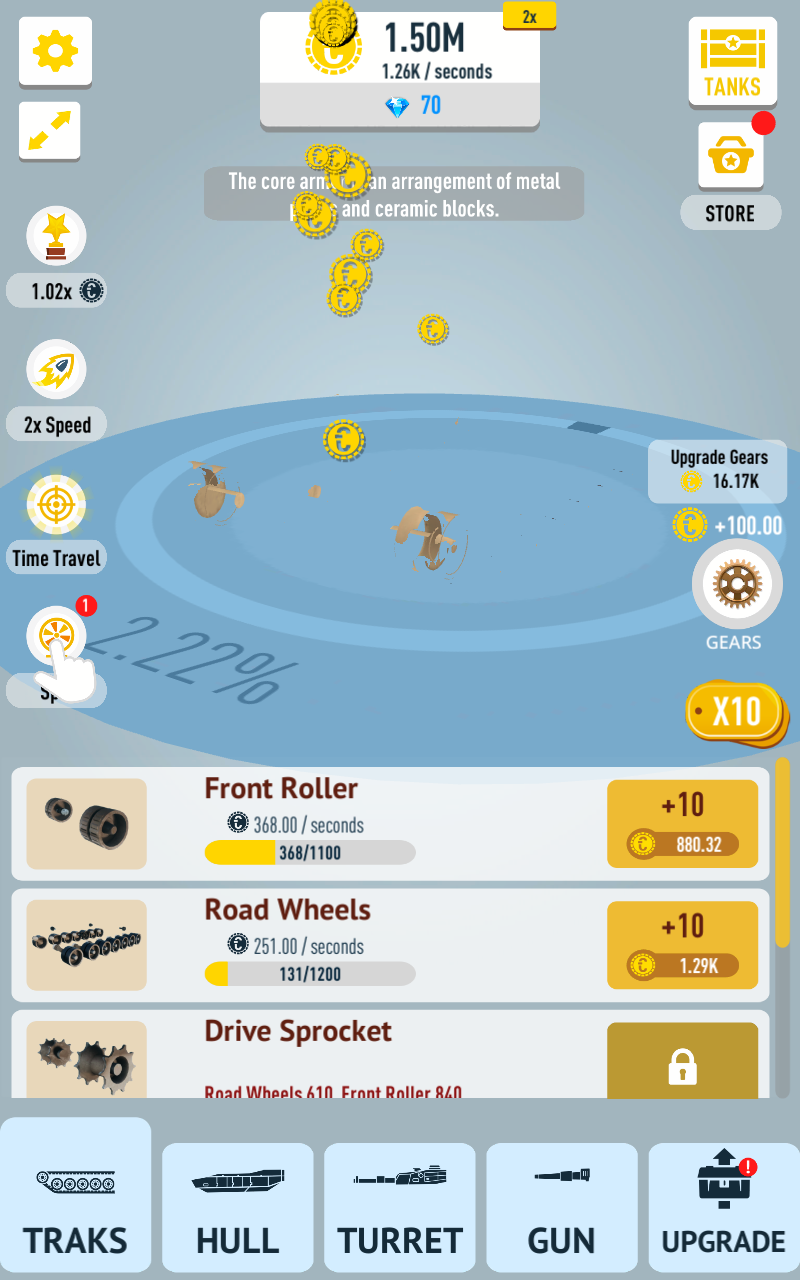 Idle Tanks 3D(̹˟o(w)@ʯ)0.28׿؈D1