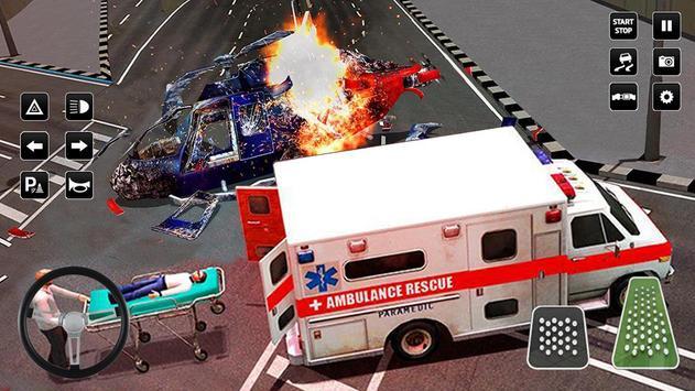 Heli Ambulance Simulator 2020 3D Flying car games(3DTԮ܇)ٷ1.14׿؈D0