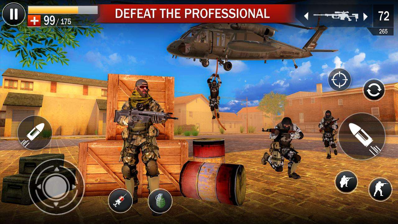 FPS War Secret Mission(FPS(zhn)΄(w)؛Ű)1.8׿؈D1