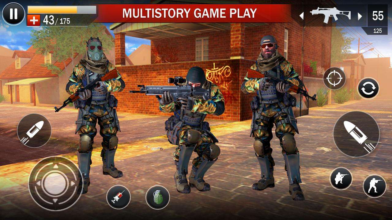 FPS War Secret Mission(FPS(zhn)΄(w)؛Ű)1.8׿؈D2