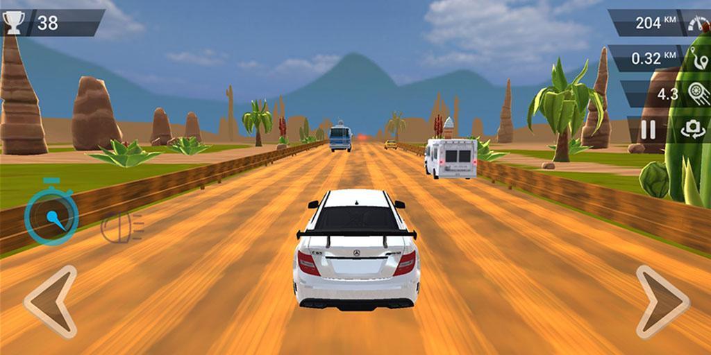 Unreal Highway Racing(ʵĹ·޻Ұ)2.0.2׿ͼ3