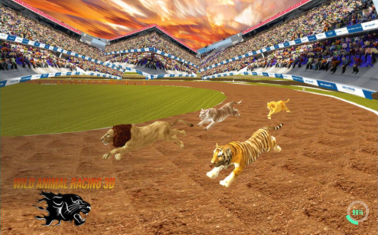 Wild Lion Dog Tiger Animal Racing Smulator 3d(ք︂ٹٷ)1.1׿؈D2