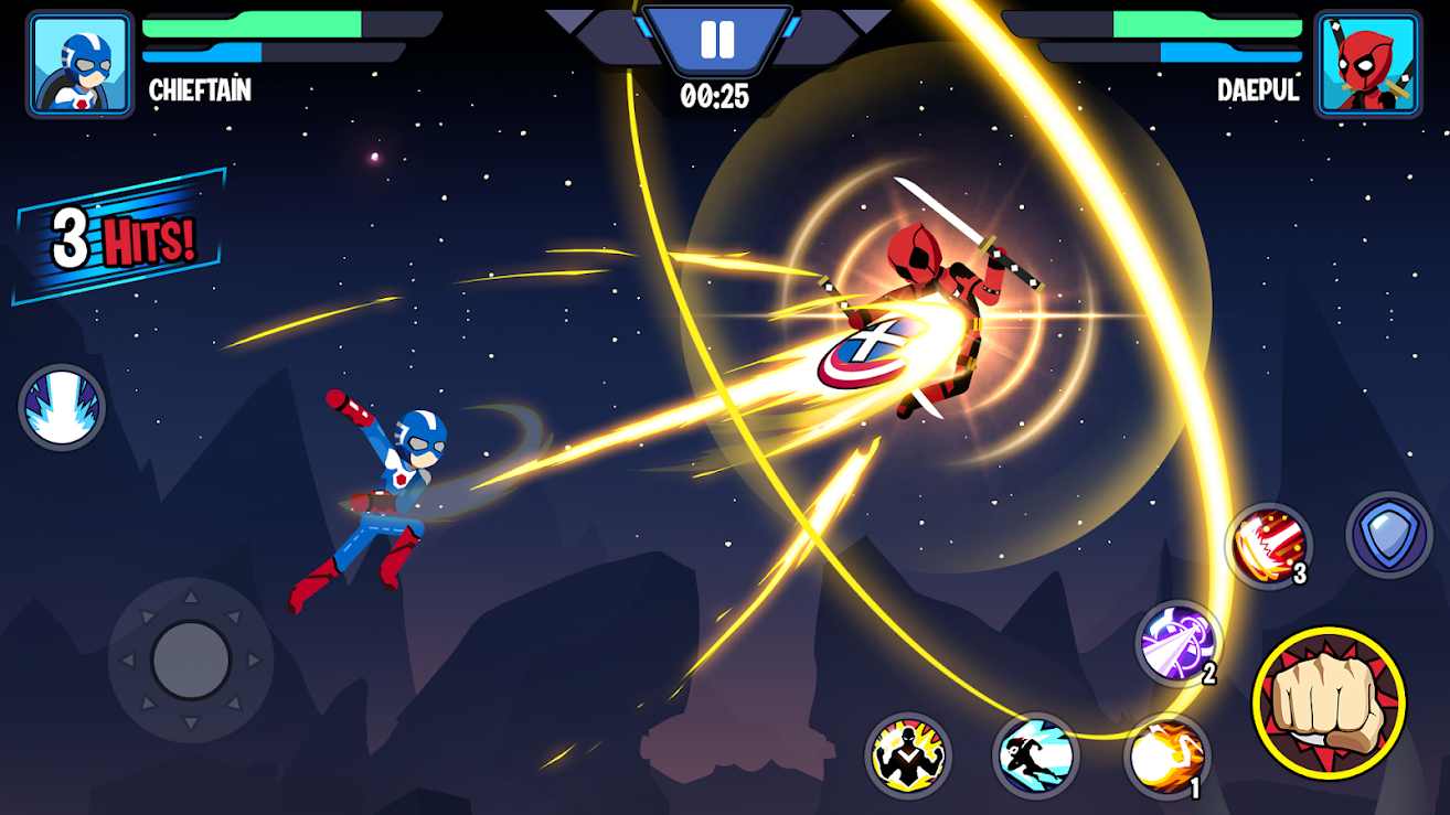 Stickman Superhero(˳Ӣۃ(ni)òˆΰ)0.2.3׿؈D2