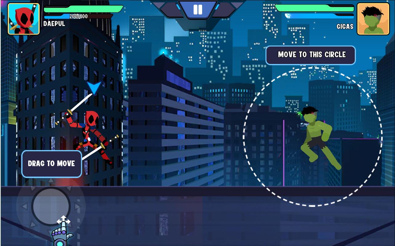 Stickman Superhero(ȭʑ(zhn)ٷ)0.2.2׿؈D0