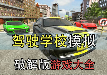驾驶学校模拟破解版大全-驾驶学校模拟无限金币中文版-驾驶学校模拟内置修改器版