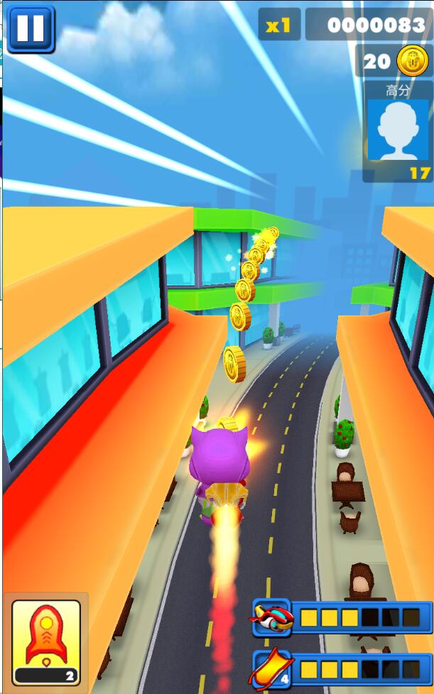 Talking Runner Tom Ultimate- Subway Hero Dash((hu)f(shu)Ԓ(hu)ܲߜķٷ)1.1׿؈D1