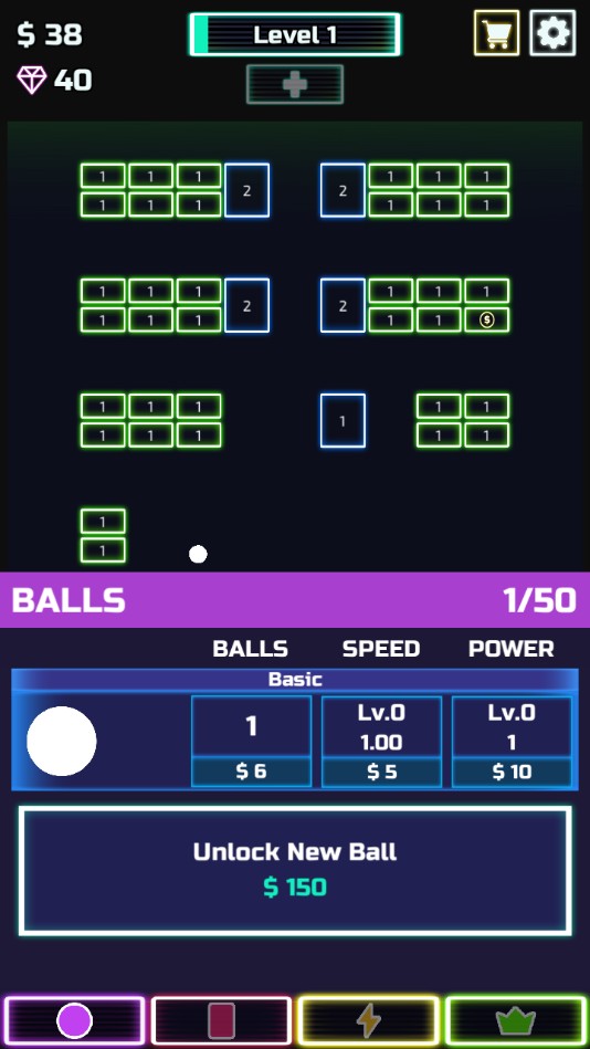 Idle Brick Breaker(ôuK@ʯ)1.1.8׿؈D0