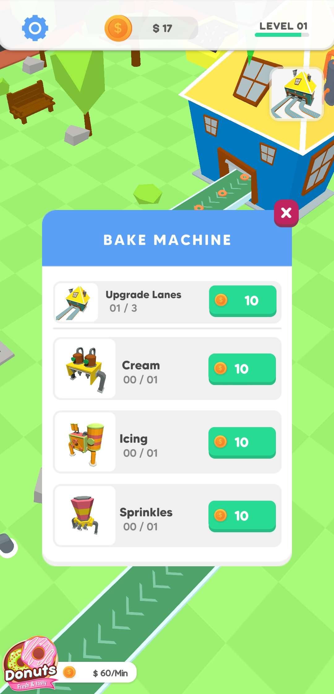 Idle Donut Factory - Business Management(eȦS؛Ű)1.0׿؈D3