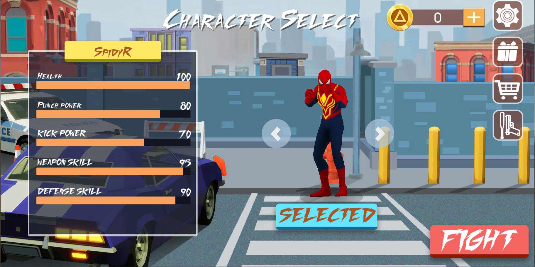 Spider City Fighter(֩Ǒ(zhn)ʿ؛Ű)0.2׿؈D1