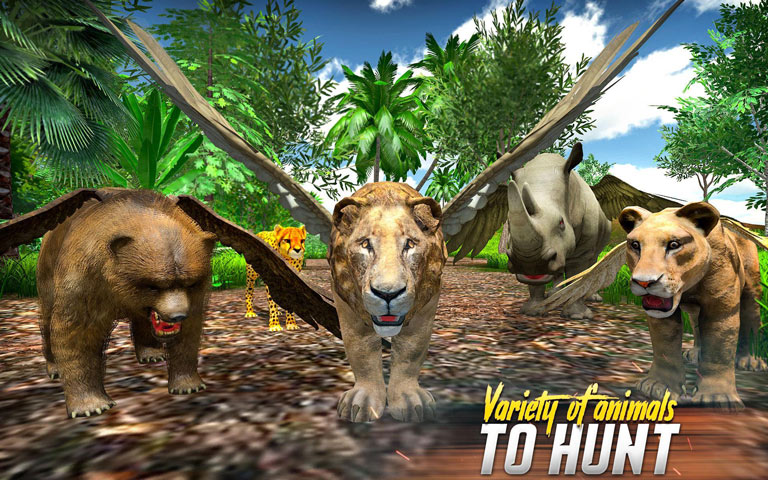 Flying Wild Animal Simulator(wҰģM؛Ű)1.2.2׿؈D0