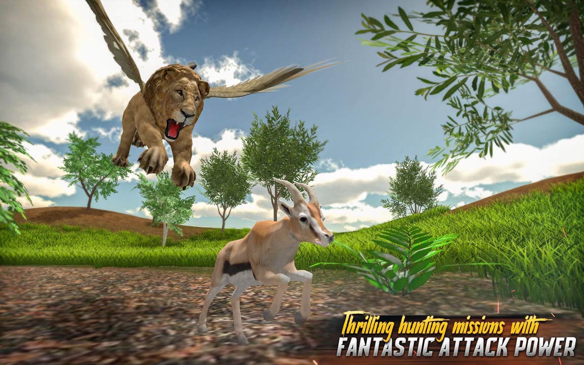 Flying Wild Animal Simulator(wҰģM؛Ű)1.2.2׿؈D1