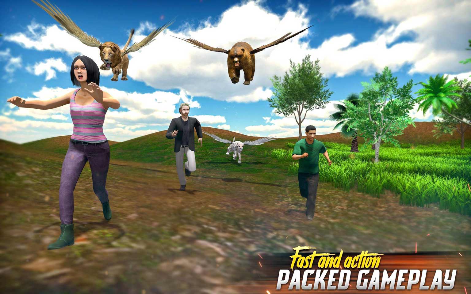 Flying Wild Animal Simulator(wҰģM؛Ű)1.2.2׿؈D2