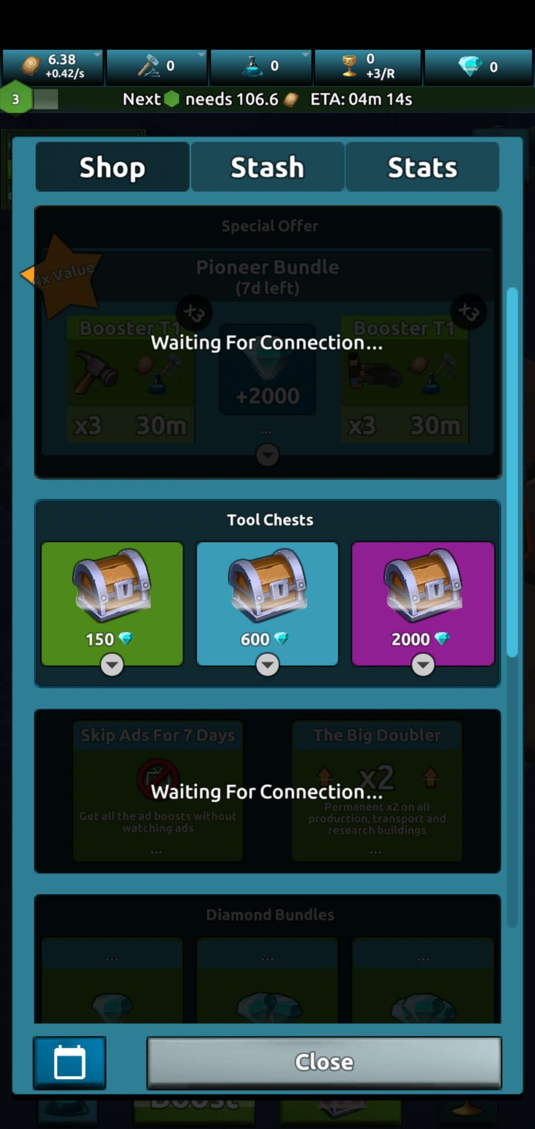 Idle Kingdom Clicker(e(gu)o(w)@ʯ)0.9.11.9°؈D2