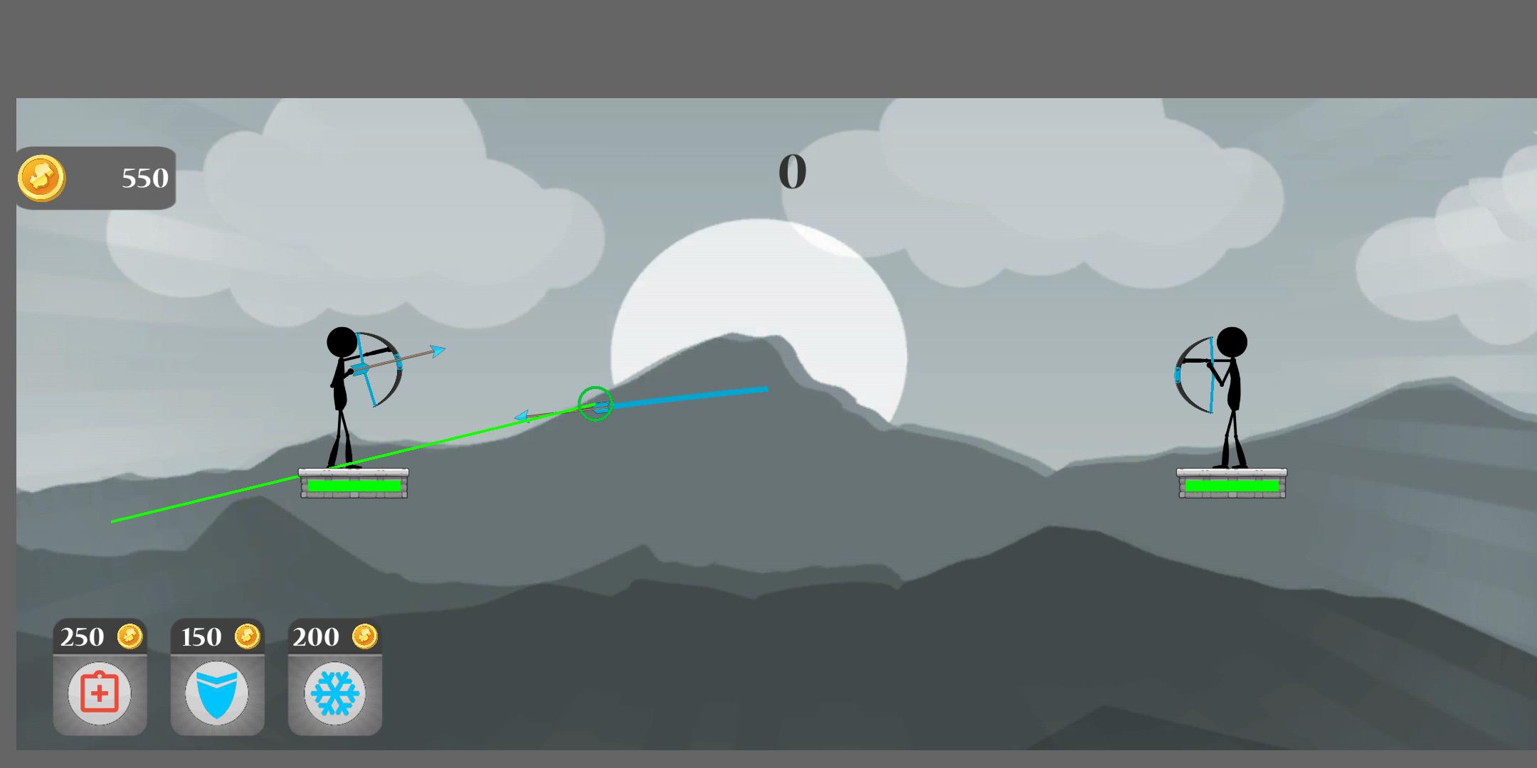 Arrow battle of Stickman(˹֮(zhn)o؛Ű)1.14׿؈D1